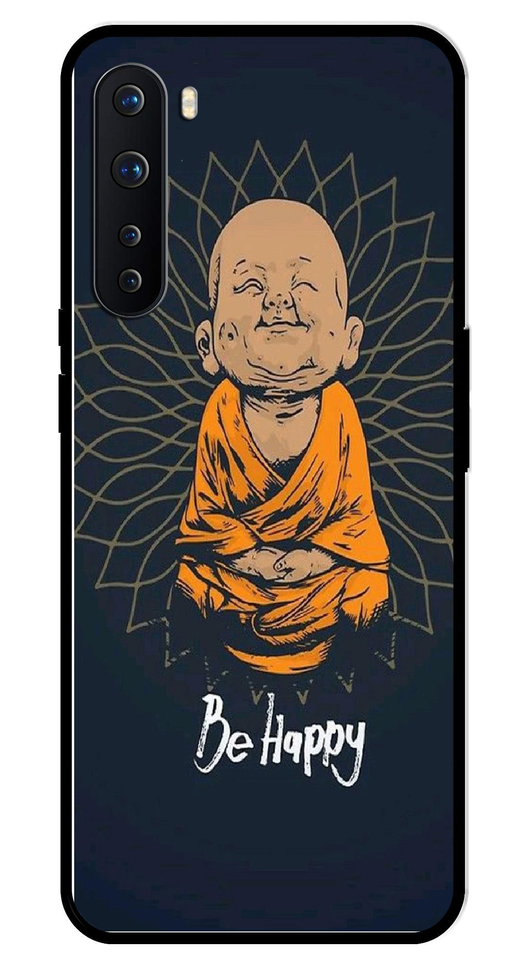 Be Happy Metal Mobile Case for OnePlus Nord