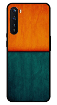 Orange Green Pattern Metal Mobile Case for OnePlus Nord