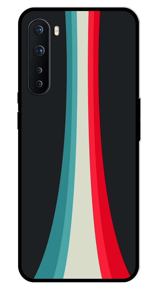 Modern Art Colorful Metal Mobile Case for OnePlus Nord