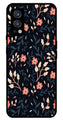 Floral Pattern Metal Mobile Case for OnePlus Nord 2 5G