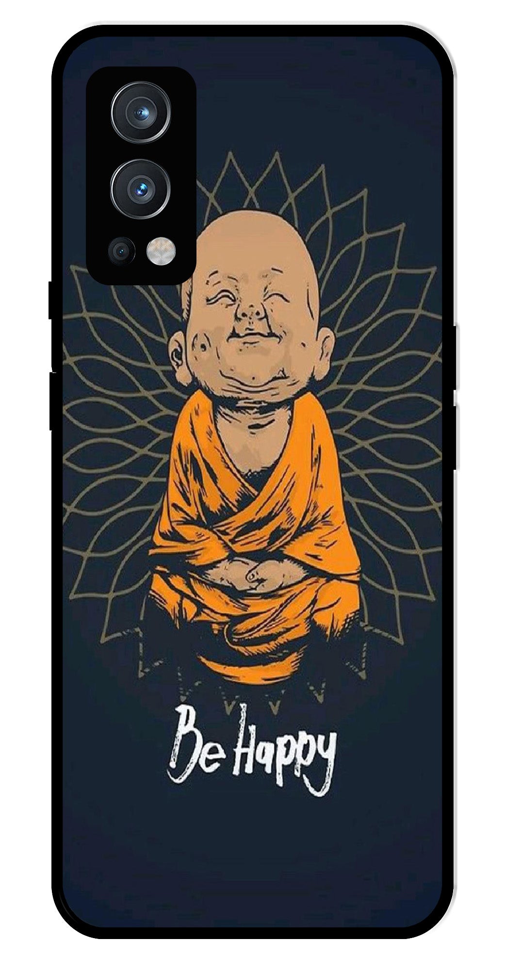 Be Happy Metal Mobile Case for OnePlus Nord 2 5G