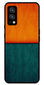 Orange Green Pattern Metal Mobile Case for OnePlus Nord 2 5G