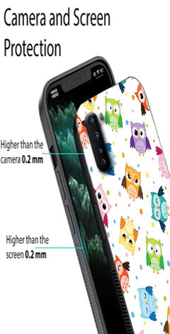 Owls Pattern Metal Mobile Case for OnePlus Nord