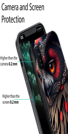 Owl Design Metal Mobile Case for OnePlus Nord