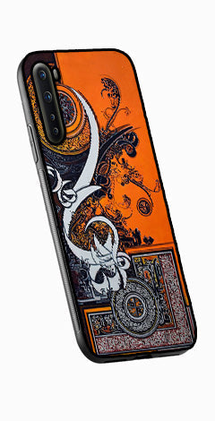 Qalander Art Metal Mobile Case for OnePlus Nord   (Design No -16)