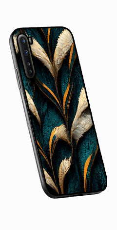 Feathers Metal Mobile Case for OnePlus Nord   (Design No -30)