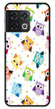 Owls Pattern Metal Mobile Case for OnePlus 10 Pro