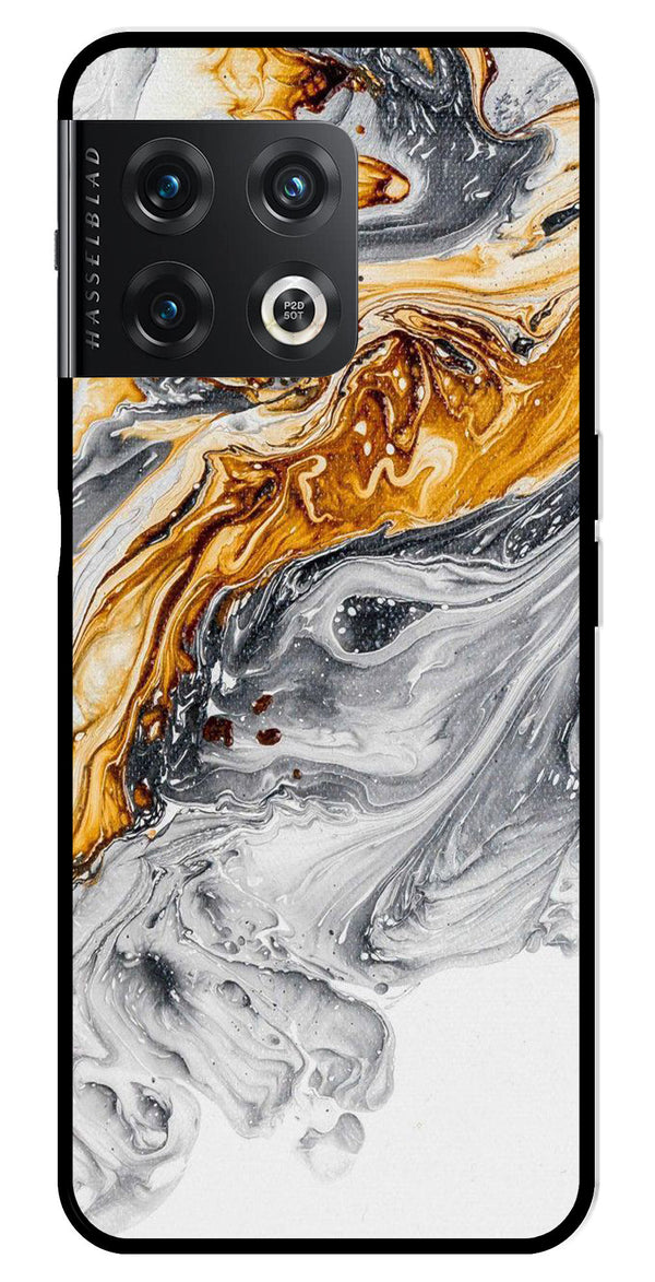 Marble Pattern Metal Mobile Case for OnePlus 10 Pro
