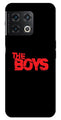 The Boys Metal Mobile Case for OnePlus 10 Pro