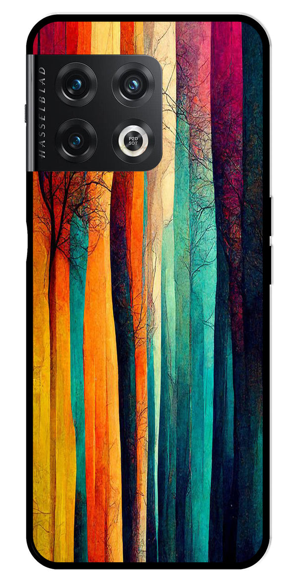 Modern Art Colorful Metal Mobile Case for OnePlus 10 Pro