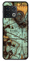 Map Design Metal Mobile Case for OnePlus 10 Pro