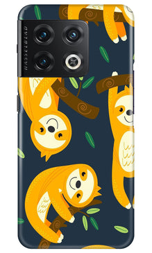Racoon Pattern Mobile Back Case for OnePlus 10 Pro 5G (Design - 2)