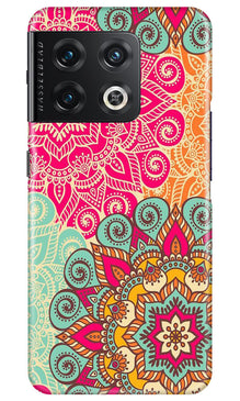 Rangoli art Mobile Back Case for OnePlus 10 Pro 5G (Design - 6)