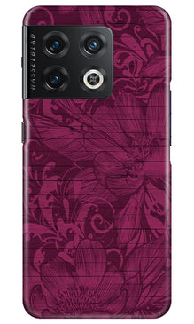 Purple Backround Mobile Back Case for OnePlus 10 Pro 5G (Design - 22)