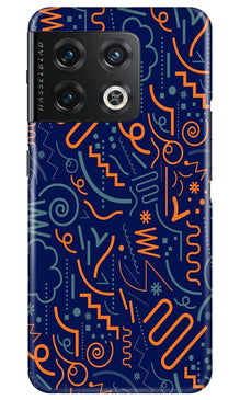 Line Art Baground Mobile Back Case for OnePlus 10 Pro 5G (Design - 26)