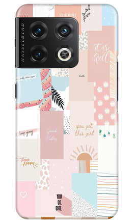 Shinny Blue Background Case for OnePlus 10 Pro 5G