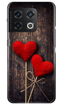 Red Hearts Mobile Back Case for OnePlus 10 Pro 5G (Design - 80)