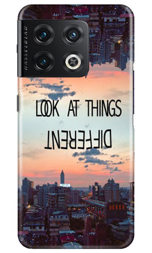 Look at things different Mobile Back Case for OnePlus 10 Pro 5G (Design - 99)