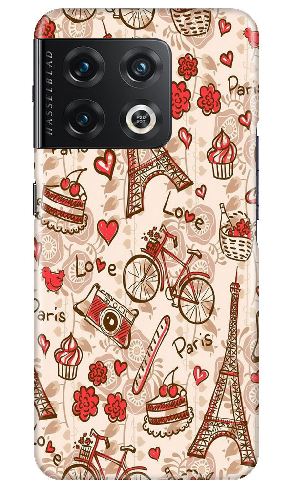 Love Paris Case for OnePlus 10 Pro 5G(Design - 103)