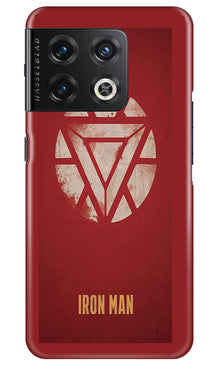 Iron Man Superhero Mobile Back Case for OnePlus 10 Pro 5G  (Design - 115)