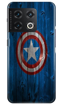 Captain America Superhero Mobile Back Case for OnePlus 10 Pro 5G  (Design - 118)