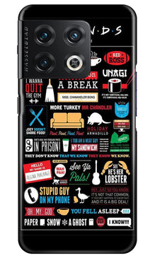 Friends Mobile Back Case for OnePlus 10 Pro 5G  (Design - 145)