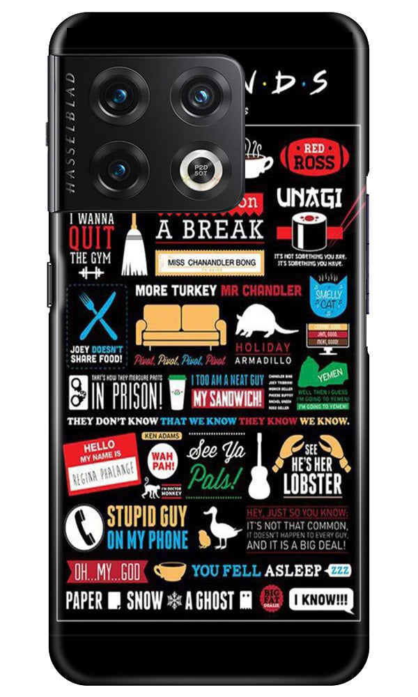 Friends Case for OnePlus 10 Pro 5G  (Design - 145)