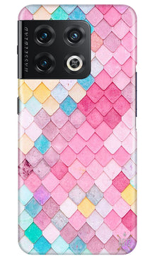 Pink Pattern Mobile Back Case for OnePlus 10 Pro 5G (Design - 184)