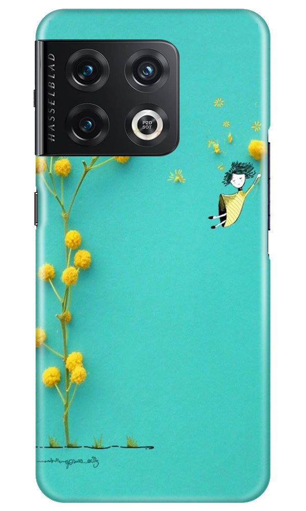 Flowers Girl Case for OnePlus 10 Pro 5G (Design No. 185)