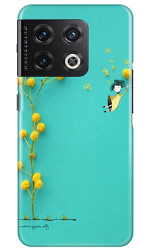 Flowers Girl Mobile Back Case for OnePlus 10 Pro 5G (Design - 185)