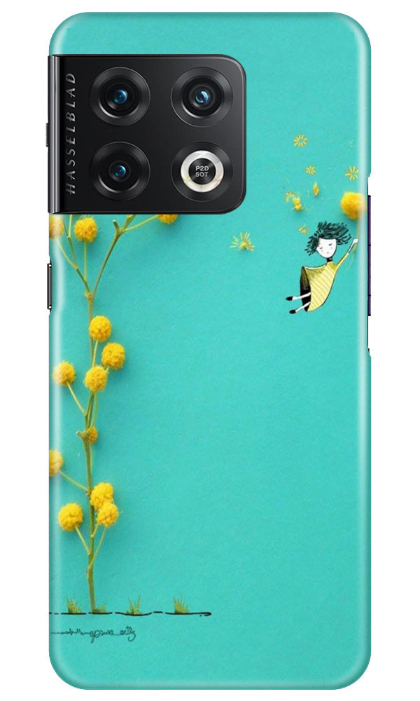 Flowers Girl Case for OnePlus 10 Pro 5G (Design No. 185)