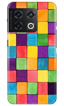 Colorful Square Mobile Back Case for OnePlus 10 Pro 5G (Design - 187)