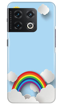 Rainbow Mobile Back Case for OnePlus 10 Pro 5G (Design - 194)