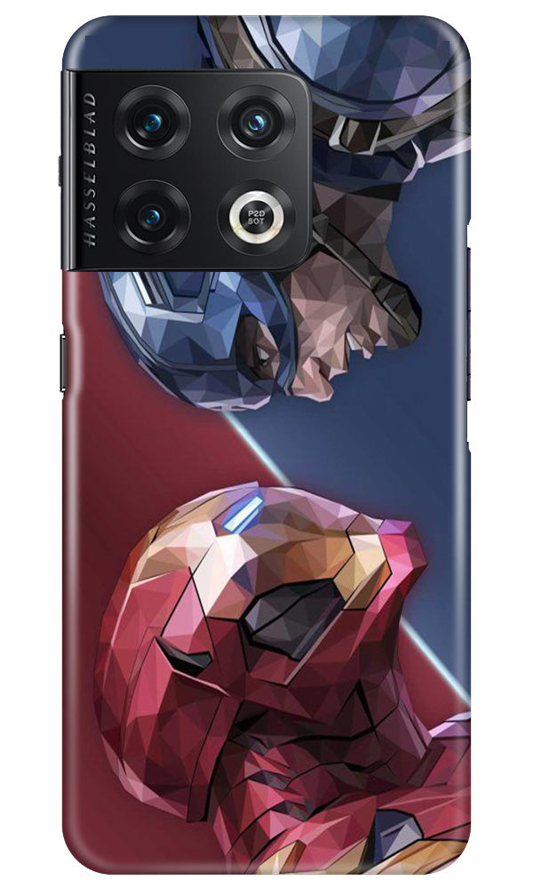 Ironman Captain America Case for OnePlus 10 Pro 5G (Design No. 214)