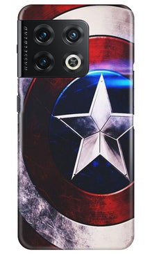 Captain America Shield Mobile Back Case for OnePlus 10 Pro 5G (Design - 219)