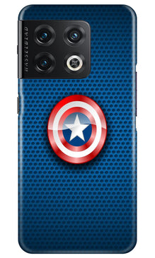 Captain America Shield Mobile Back Case for OnePlus 10 Pro 5G (Design - 222)