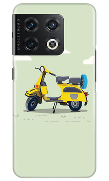 Vintage Scooter Mobile Back Case for OnePlus 10 Pro 5G (Design - 229)