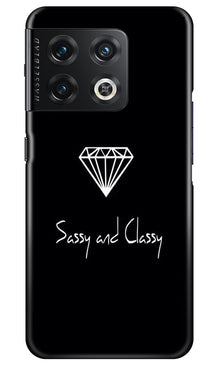 Sassy and Classy Mobile Back Case for OnePlus 10 Pro 5G (Design - 233)