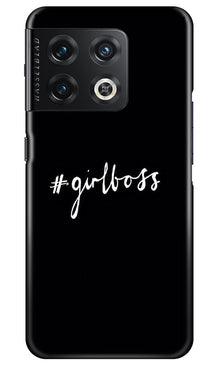 #GirlBoss Mobile Back Case for OnePlus 10 Pro 5G (Design - 235)