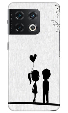 Cute Kid Couple Mobile Back Case for OnePlus 10 Pro 5G (Design - 252)