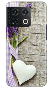 White Heart Mobile Back Case for OnePlus 10 Pro 5G (Design - 260)