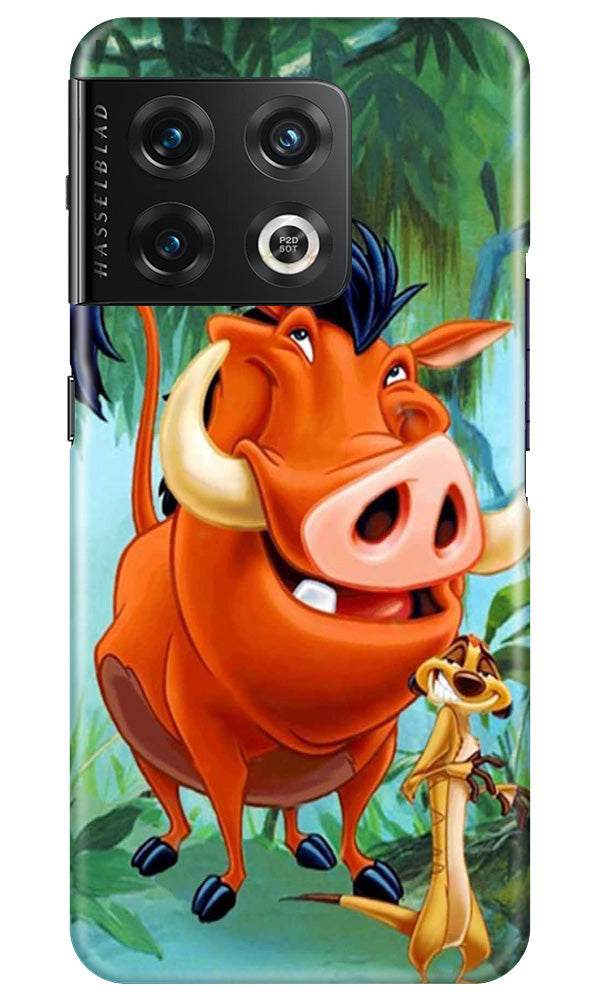 Timon and Pumbaa Mobile Back Case for OnePlus 10 Pro 5G (Design - 267)
