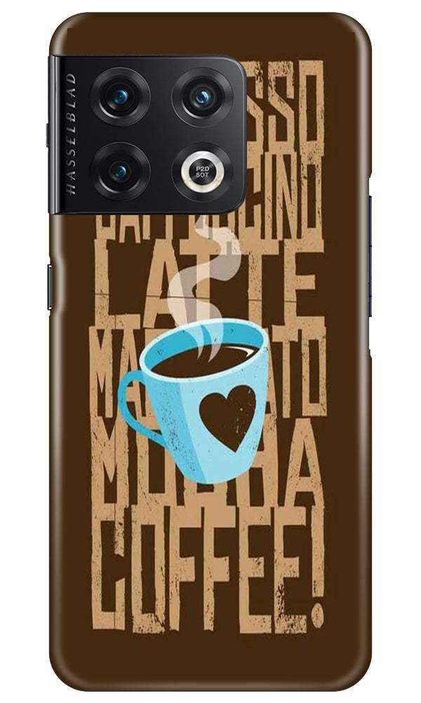 Love Coffee Mobile Back Case for OnePlus 10 Pro 5G (Design - 311)