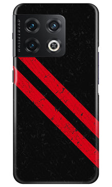 Black Red Pattern Mobile Back Case for OnePlus 10 Pro 5G (Design - 332)