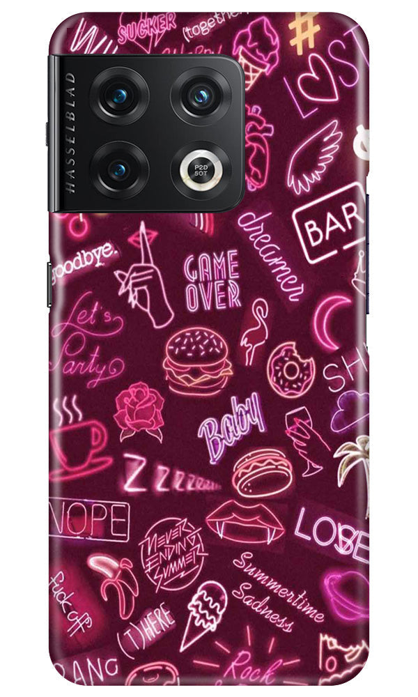 Party Theme Mobile Back Case for OnePlus 10 Pro 5G (Design - 350)