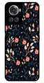 Floral Pattern Metal Mobile Case for OnePlus 10R