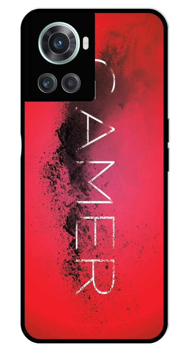 Gamer Pattern Metal Mobile Case for OnePlus 10R