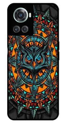 Owl Pattern Metal Mobile Case for OnePlus 10R