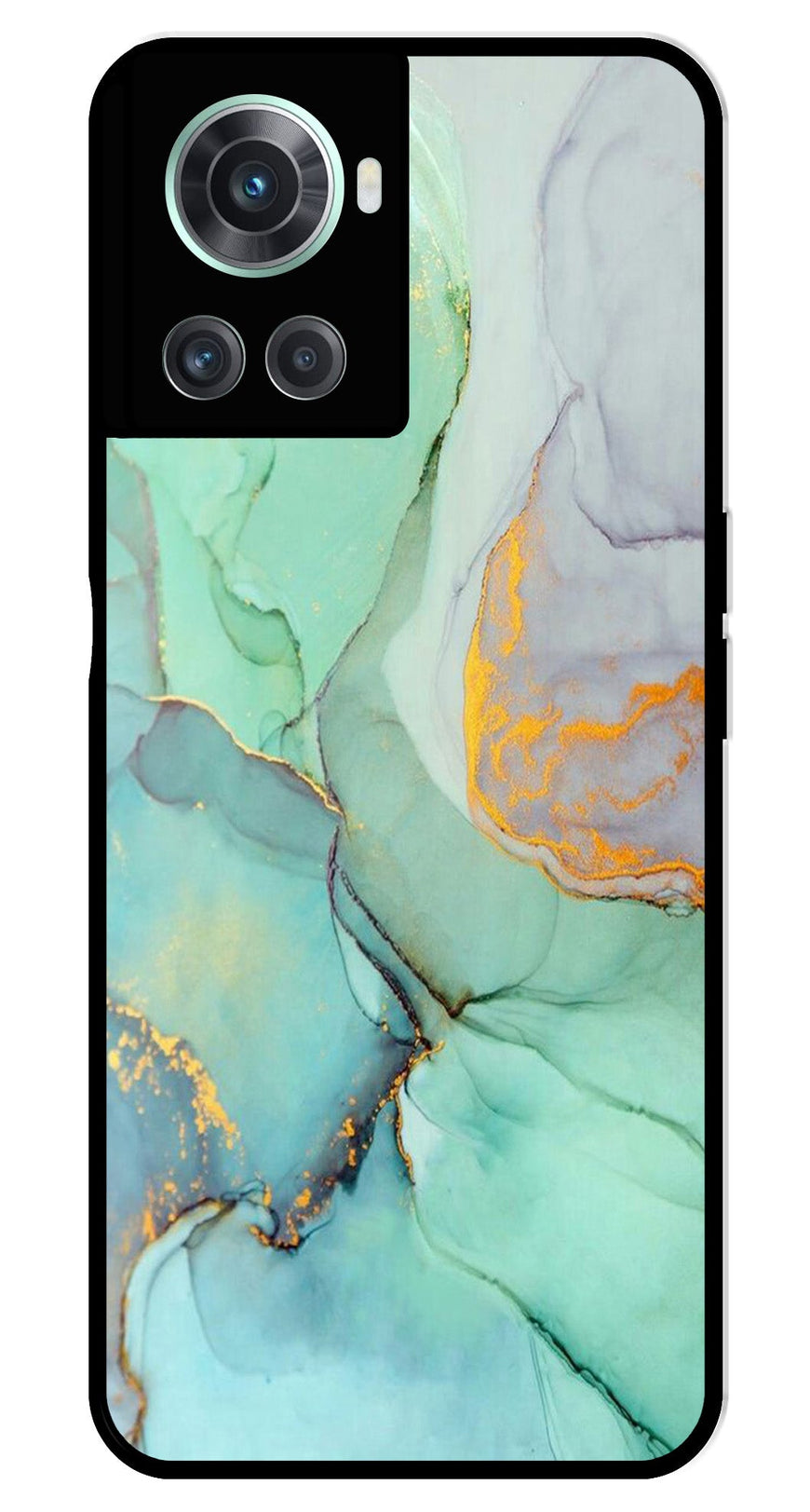 Marble Design Metal Mobile Case for OnePlus 10R