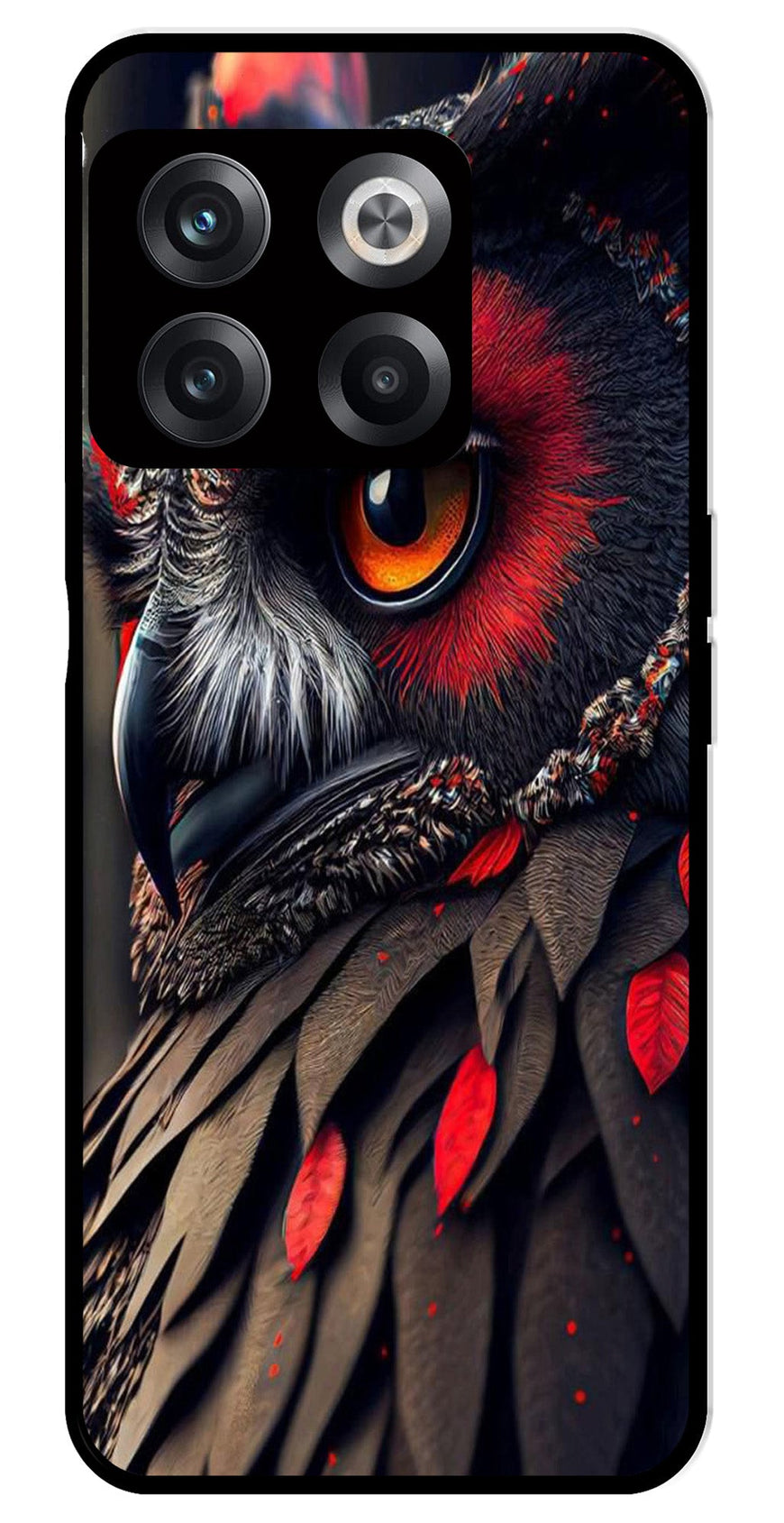 Owl Design Metal Mobile Case for OnePlus 10T